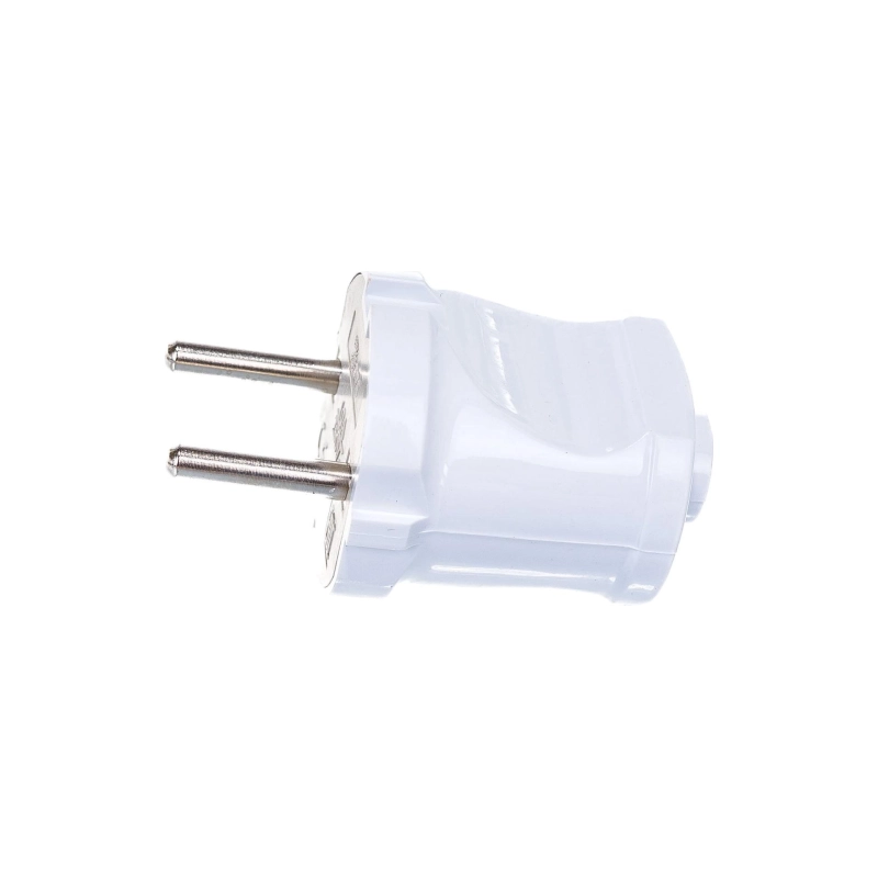 Вилка ЭРА с/з 10А Vx1-W белая