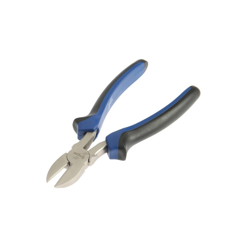 СЛ Бокорезы ТУНДРА, CrV, никел., двухкомп. рукоятки, 180 мм (881651)