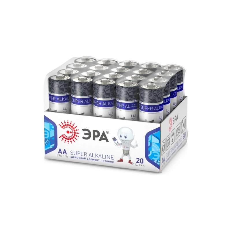 Батарейка ЭРА LR06-20 bulkSUPER