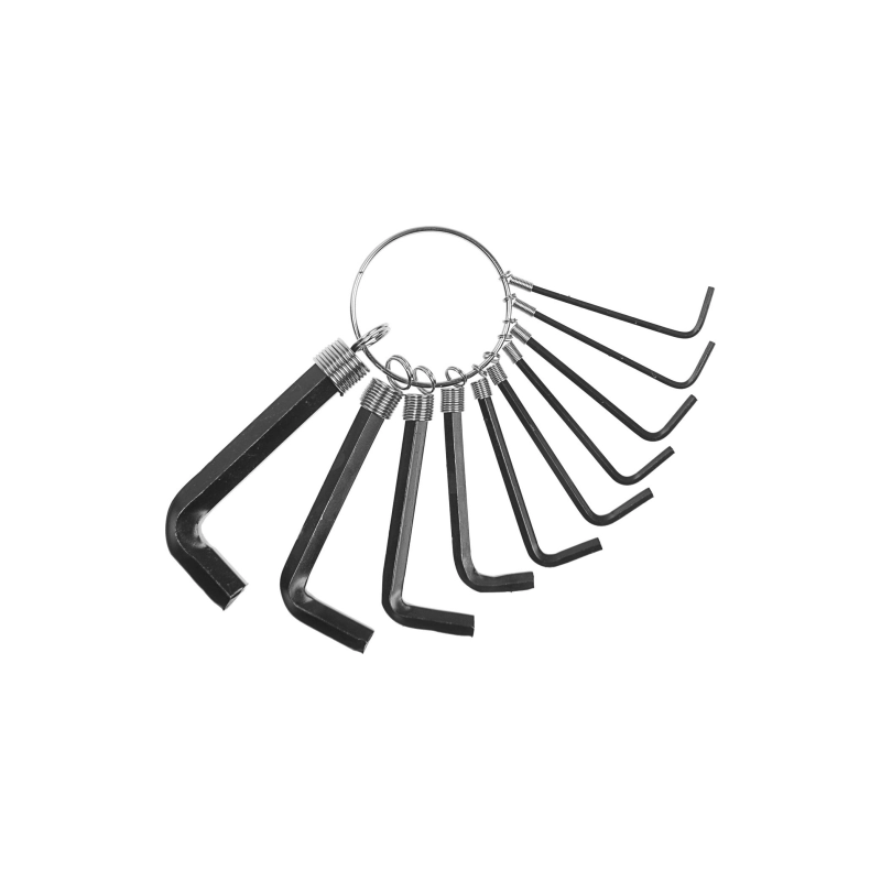 СЛ Набор ключей шестигр. на кольце ТУНДРА, 1.5-10 мм (10 шт) (882075)