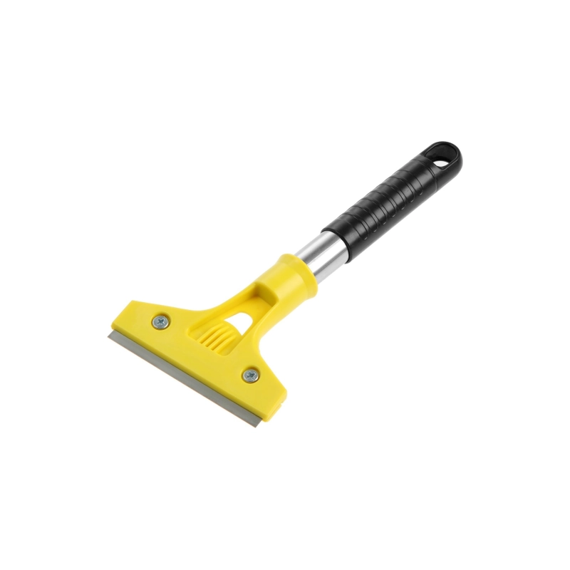 СЛ Скребок ТУНДРА, фиксир. лезвие 100мм, метал. обрезин. рукоятка 100мм (3047909)