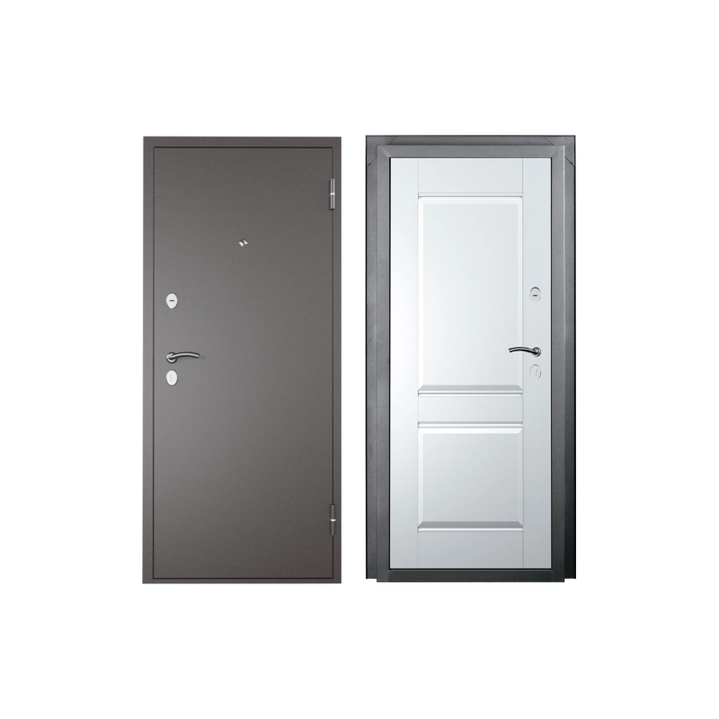 Дверь входная ТИТАН-2050/960L 2Ф Арктик графит