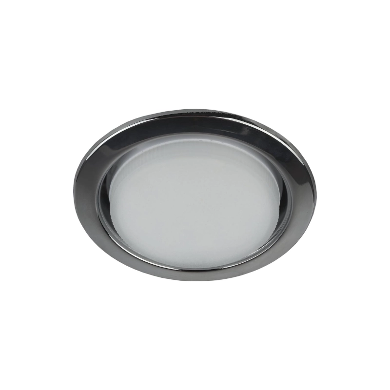 Св-к ЭРА KL35 BK-10/1 под лампу Gх53 220V 13W черный металл