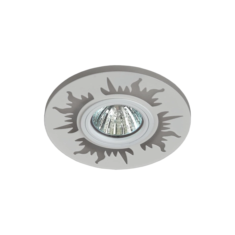 Св-к ЭРА DK LD30 WH/1 декор с белой светод.подсв. 220V/12V 11W белый