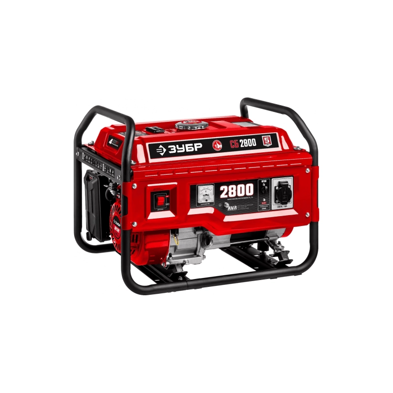 Бензиновый генератор 2800Вт ЗУБР (СБ-2800)