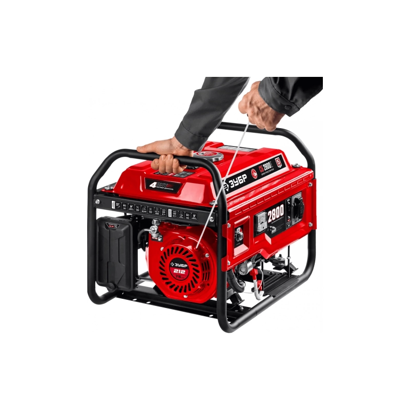 Бензиновый генератор 2800Вт ЗУБР (СБ-2800)