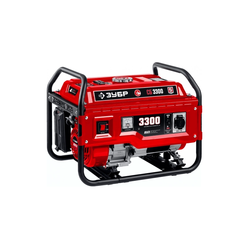 Бензиновый генератор 3300Вт ЗУБР (СБ-3300)