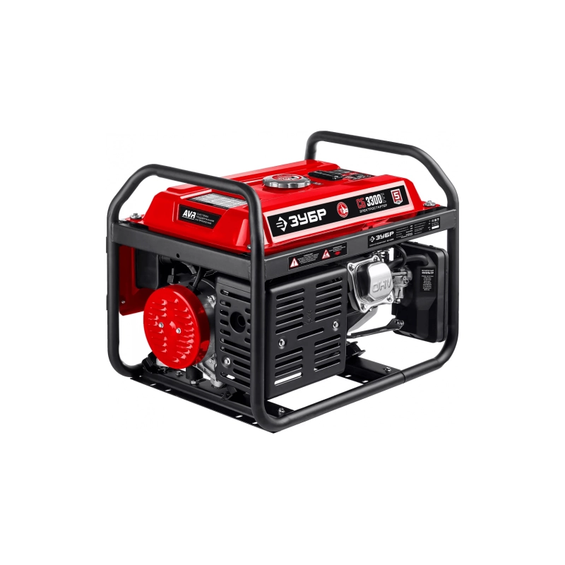 Бензиновый генератор с электростартером 3300Вт ЗУБР (СБ-3300Е)