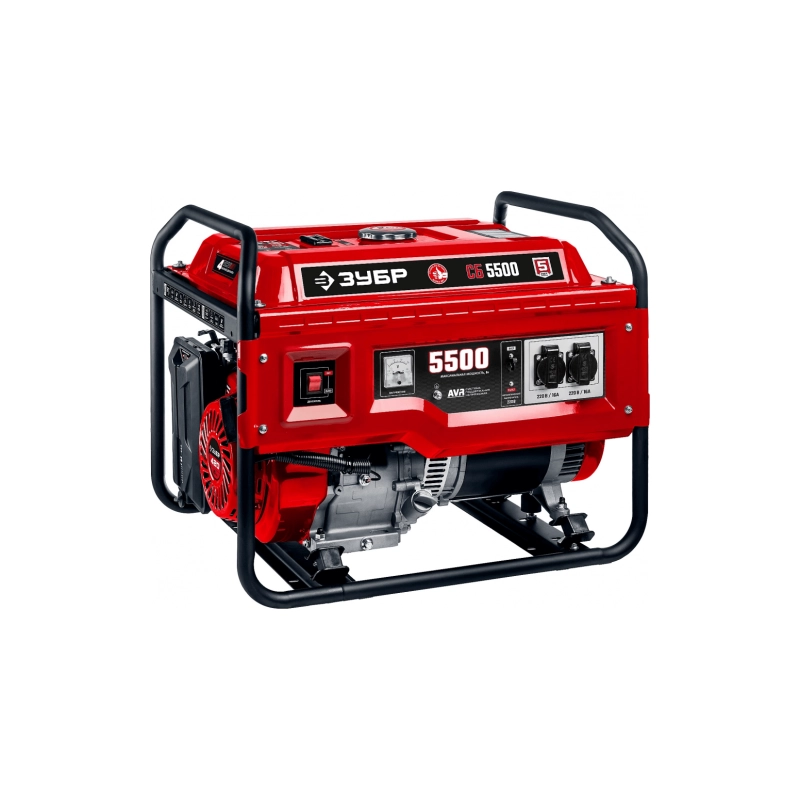 Бензиновый генератор 5500Вт ЗУБР (СБ-5500)