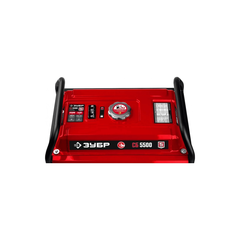 Бензиновый генератор 5500Вт ЗУБР (СБ-5500)