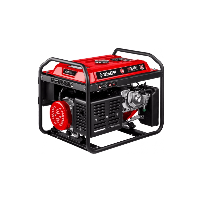 Бензиновый генератор с электростартером 5500Вт ЗУБР (СБ-5500Е)