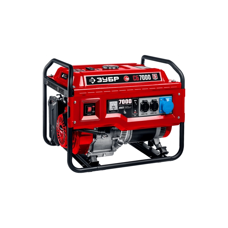 Бензиновый генератор 7000Вт ЗУБР (СБ-7000)