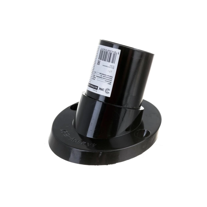 Патрон ЭРА Е-27 бакелит настенный черный