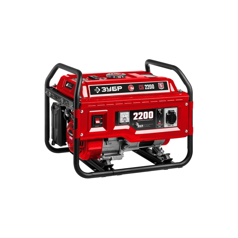 Бензиновый генератор 2200Вт ЗУБР (СБ-2200)