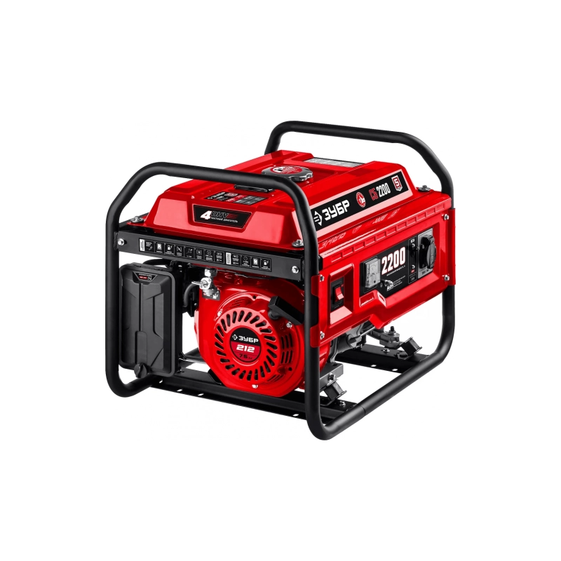 Бензиновый генератор 2200Вт ЗУБР (СБ-2200)