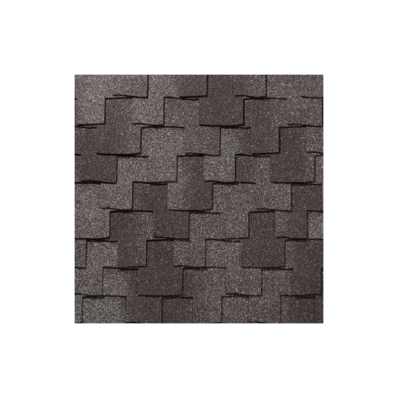 Битум.черепица P-F-61 Roofshield Премиум Фьюжн Серый Жемчуг (2,25м.кв.)