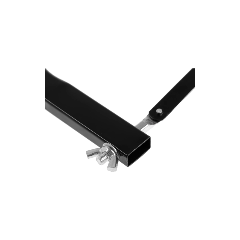 СЛ Ножовка по металлу ТУНДРА, 300 мм, ус. прямоуг. профиль, пластик. рукоятка (881762)