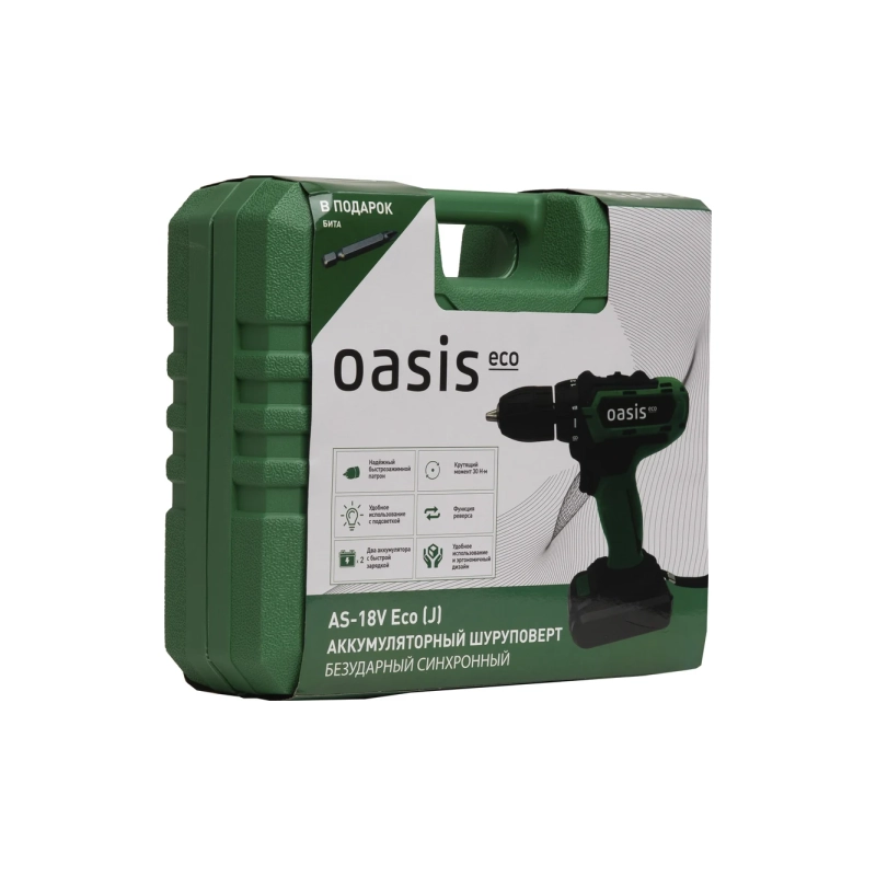 Аккумуляторный шуруповерт Eco AS-18V