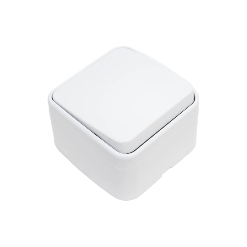 Выключатель Intro Quadro 1-й нар.белый 3-101-01