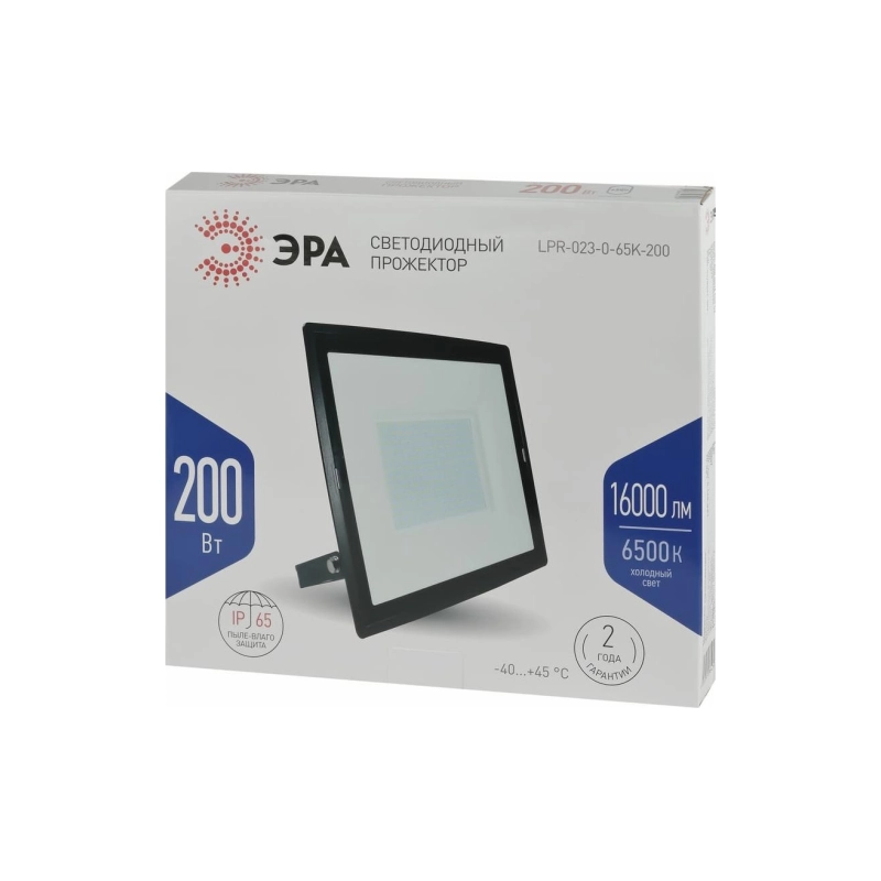 Прожектор LED ЭРА LPR-20 023-0-65K-020 6500K черн