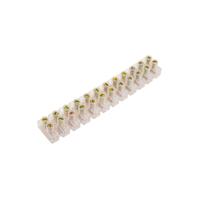 Зажим винтовой NO-12В-3, ЗВИ-3 пэ 0,5-4мм, белый (12 пар) ЭРА