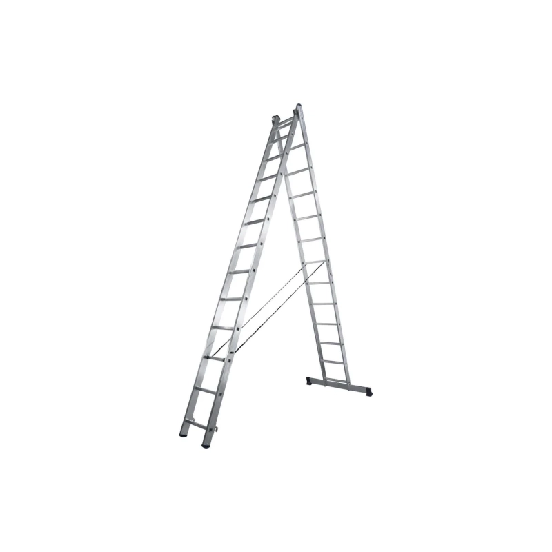 Лестница двухсекцион. алюм. универс. 6215 h