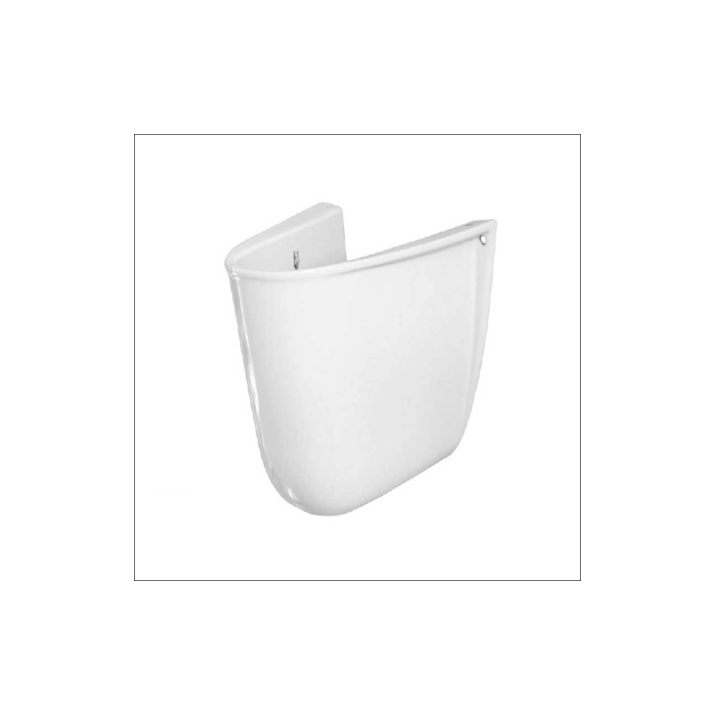 Пьедестал консольный керам. д/умывальника Элит белый с1