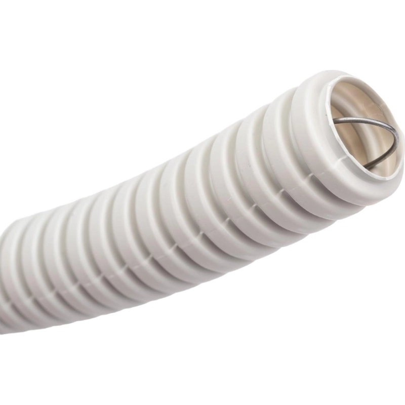 ЭРА Гофратруба D20 с зондом серая легкая