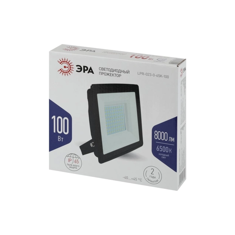 Прожектор LED ЭРА LPR-100 023-0-65K-100 6500K