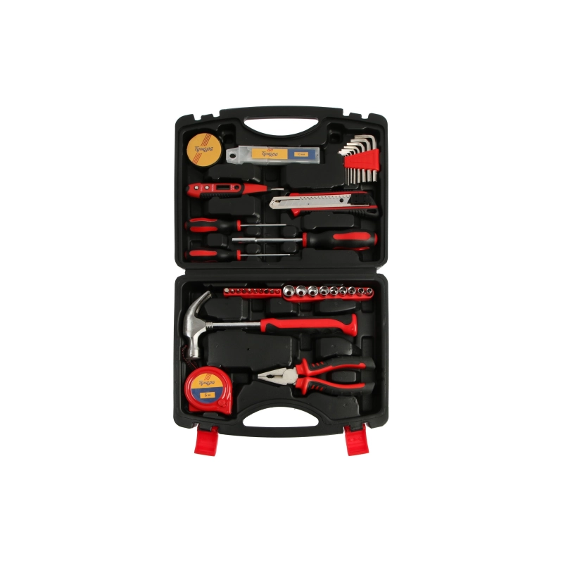 СЛ Набор инструментов в кейсе ТУНДРА, универс., 46 пред. (1935479)