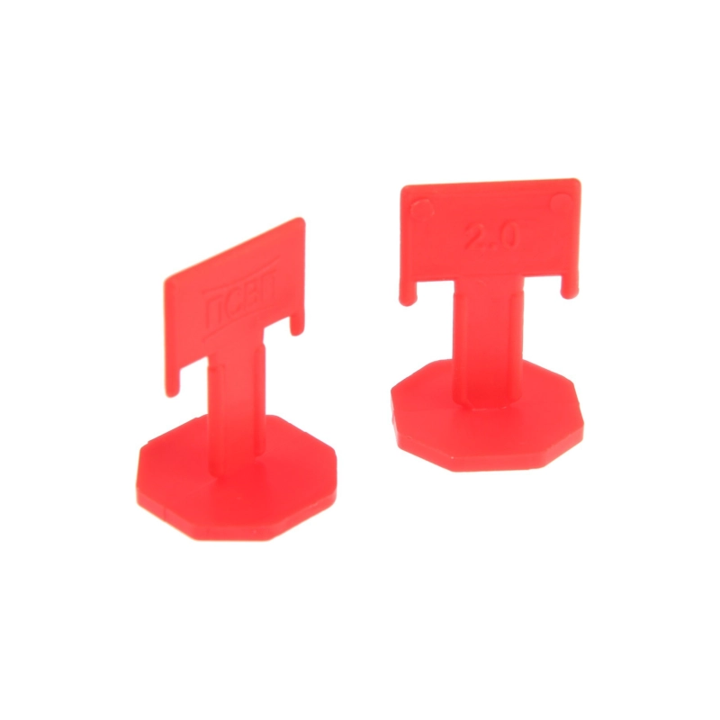 СЛ Система выравн. плитки ЛОМ, 0.8 л, Зажим 2 мм (100 шт.), ведро (9103903)