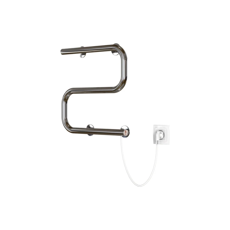 Полотенцесушитель электрический ZOX S 40*40 (кноп.выкл. 100Вт)