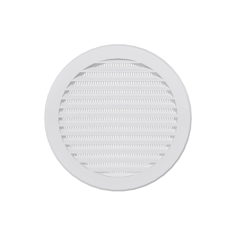 Решетка D-200 с фланцем D160 с сеткой 16РКС