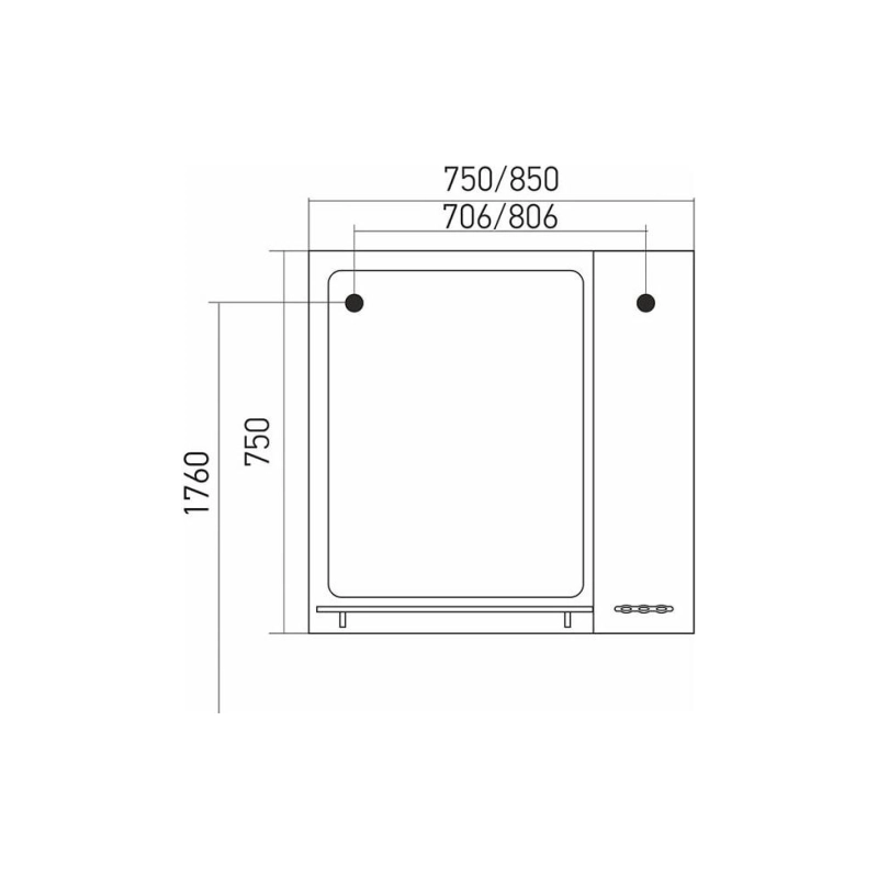 Шкаф навесной 