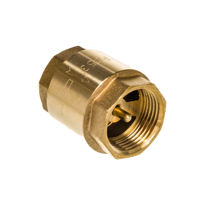 Л Обратный клапан с латунным сердечником 1 (100/10) (С)