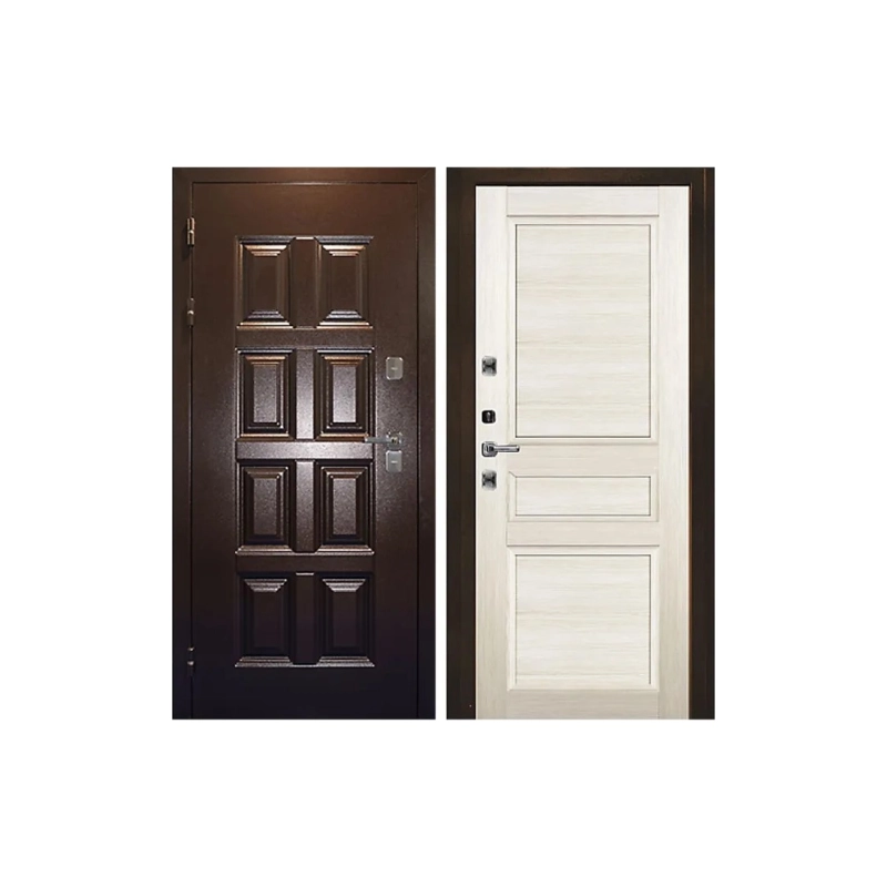 Дверь входная ВИНТЕР 100-2050/980L Дуб белёный