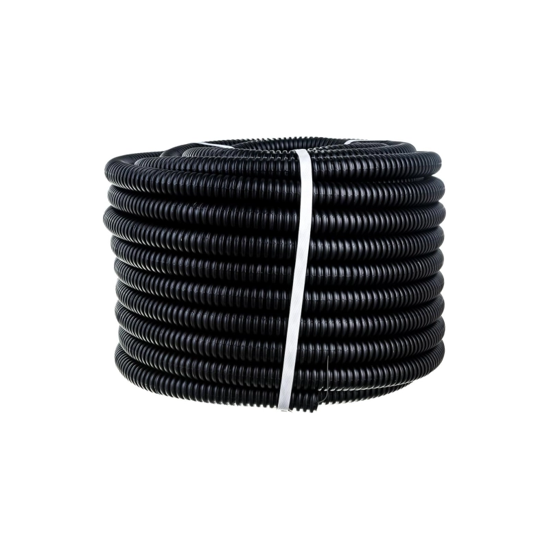 ЭРА Гофратруба D20 с зондом черная легкая