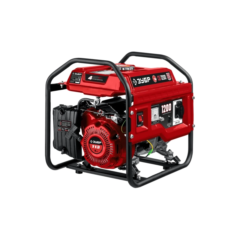 Бензиновый генератор 1200Вт ЗУБР (СБ-1200)