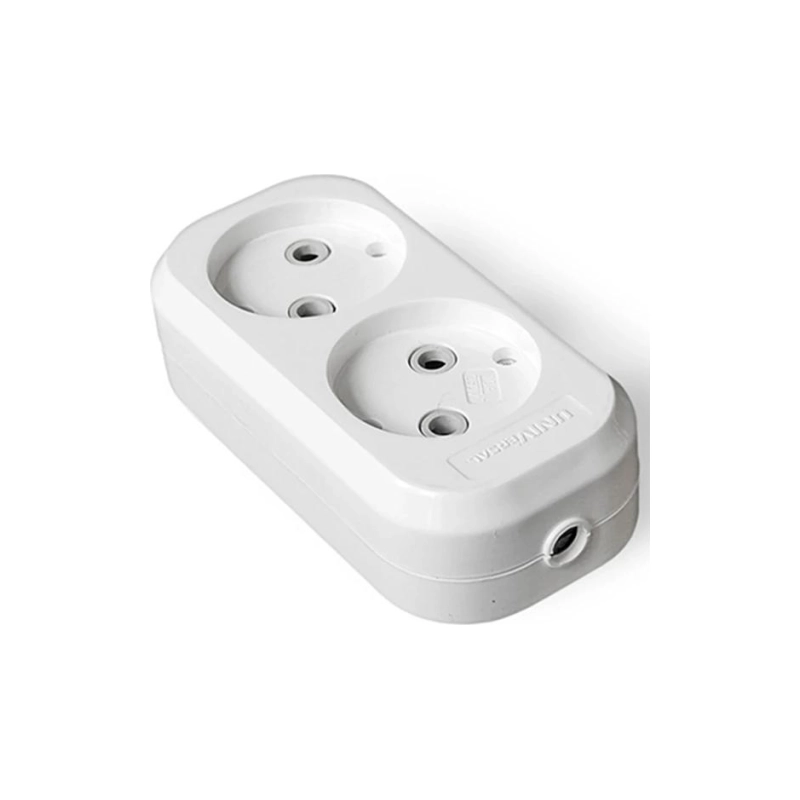 Колодка 2 гн. б/з 16А 250В,OLIMPIA