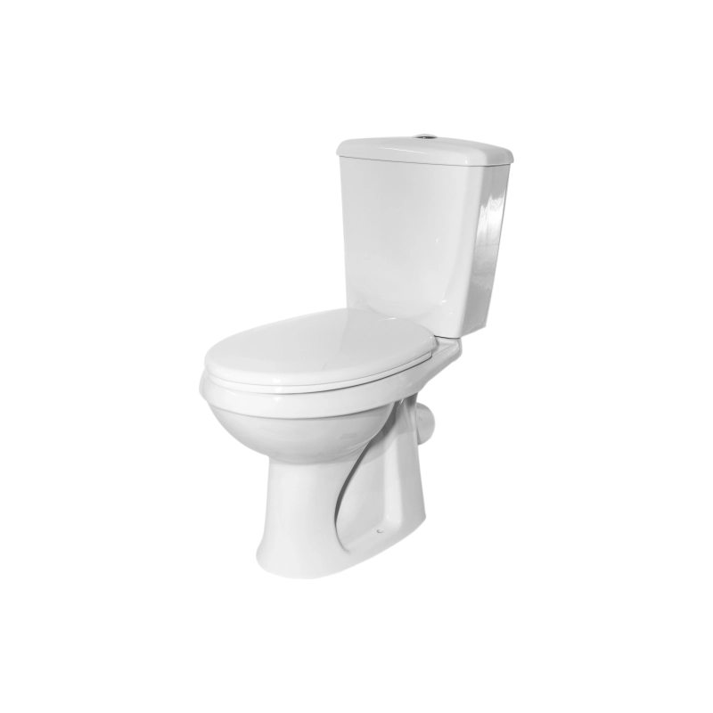 Унитаз-компакт Элисса Оптима белый У Эконом / КАТЕГОРИЯ