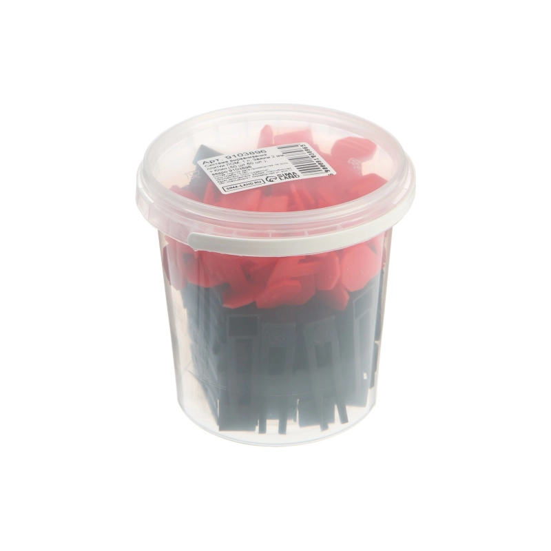 СЛ Система выравн. плитки ЛОМ, 1 л, Зажим 2мм + Клин (50 шт./50 шт.) ведро (9103896)