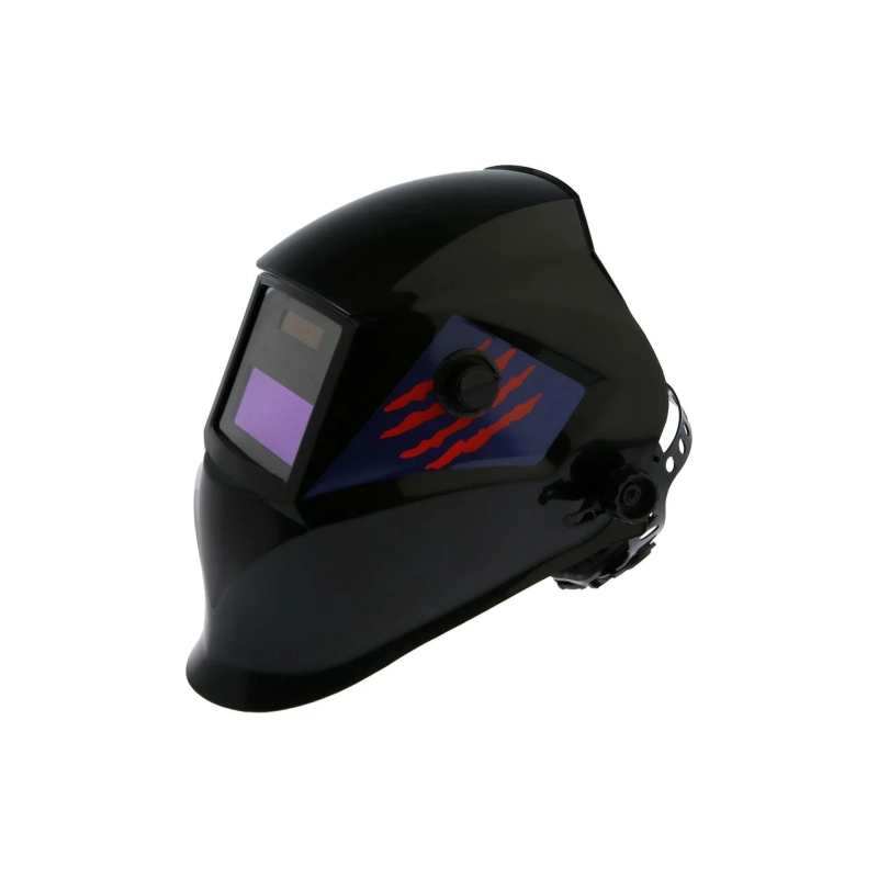 СЛ Маска сварщика ТУНДРА Pro Ф4, хамелеон, 90х35 мм, DIN 4/9-13, внеш. регулир., Li п/п (6247745)