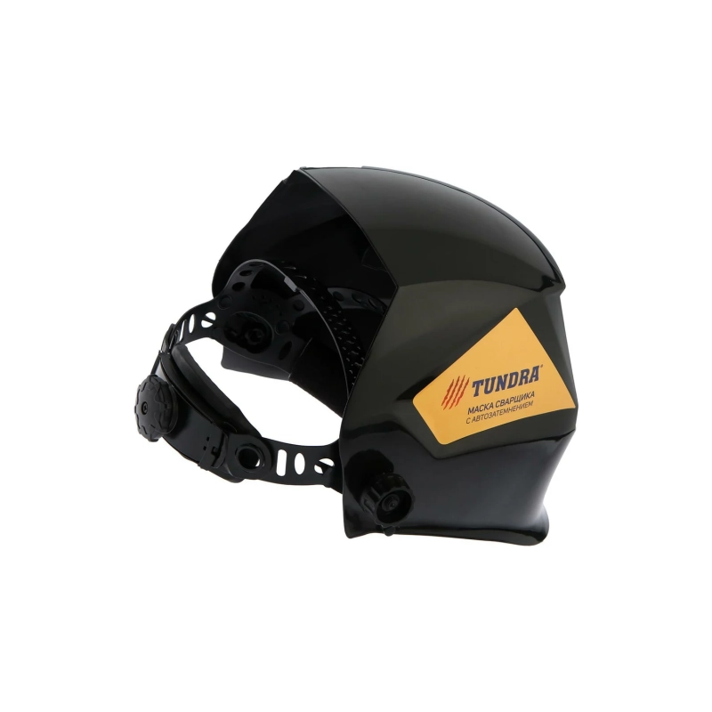 СЛ Маска сварщика ТУНДРА Pro Ф4, хамелеон, 90х35 мм, DIN 4/9-13, внеш. регулир., Li п/п (6247745)