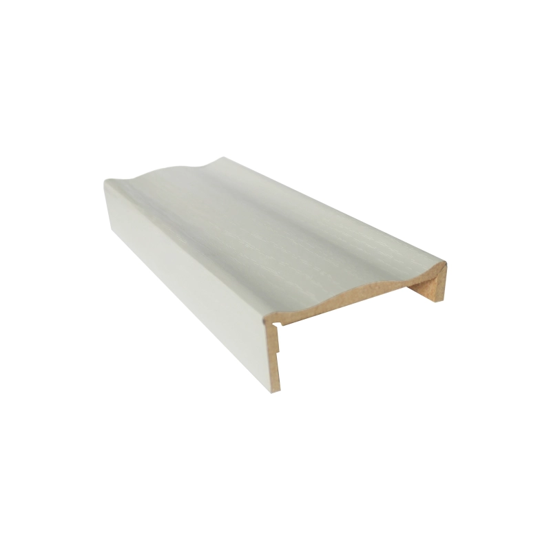 Наличник 1735 фигурн. 100мм серена светло-серый (ТЕЛЕСКОП)