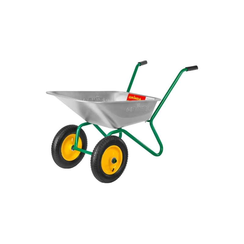 Тачка двухколесная садовая 80л 120кг GRINDA GB-2