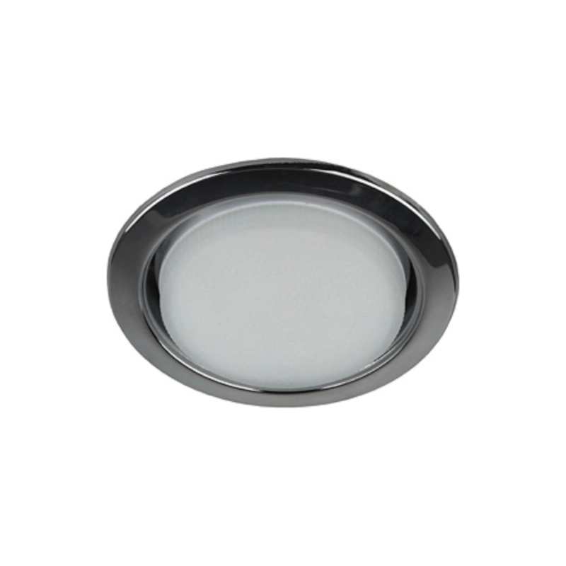 Св-к ЭРА KL35 BK/1 под лампу Gх53 220V 13W черный металл