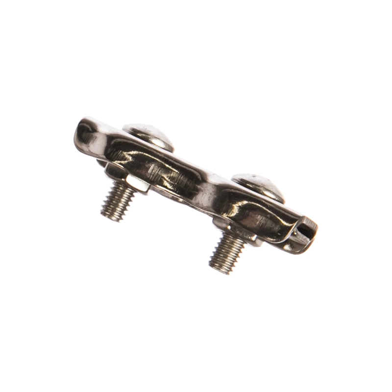 3 Зажим д/стальных канатов двойной DUPLEX оц., 1шт.