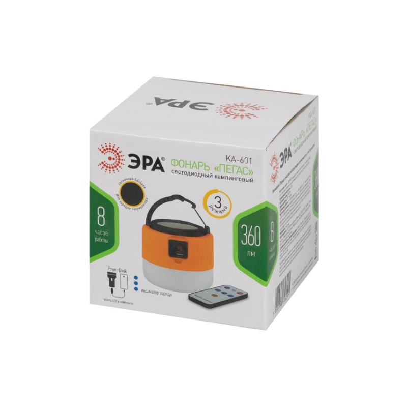 Фонарь КА-601 ЭРА Кемпинг 