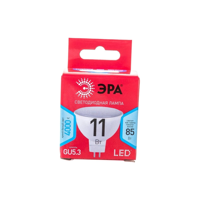 Лампа ЭРА ECO LED MR16-11W-840-GU5.3