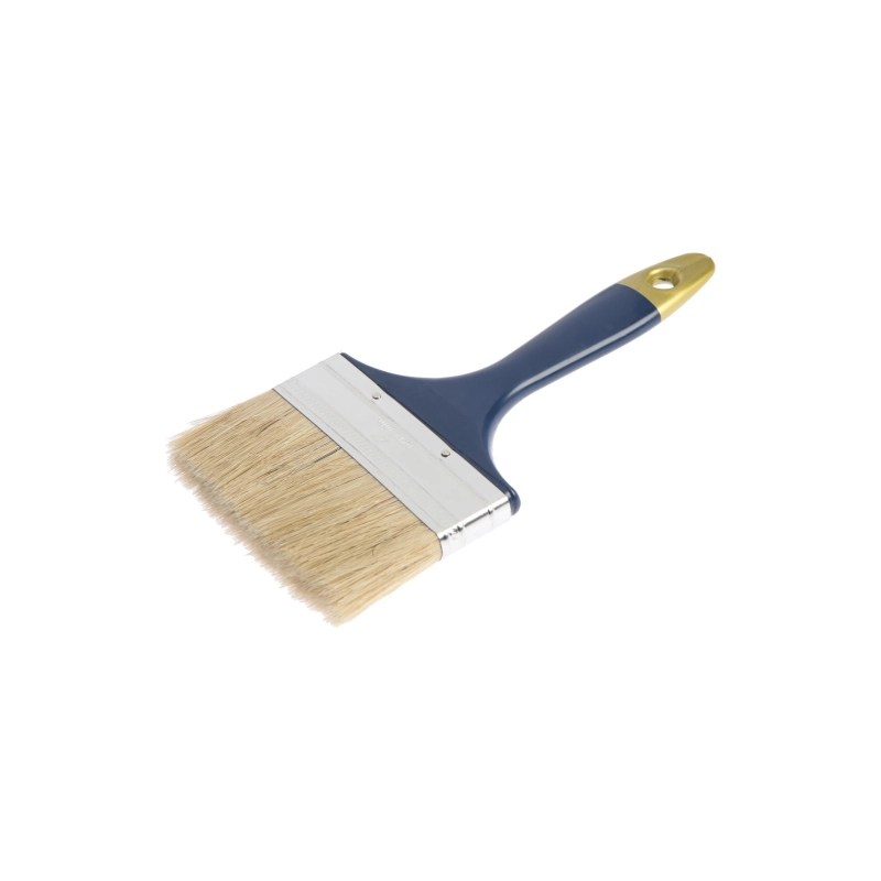 СЛ Кисть плоская TUNDRA, натур щетина, пласт рукоят 4